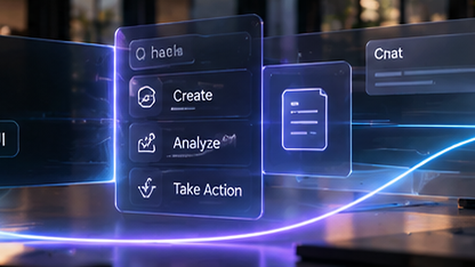 GPT-6 Intelligent UI in ChatGPT combining text charts forms buttons and interactive tools