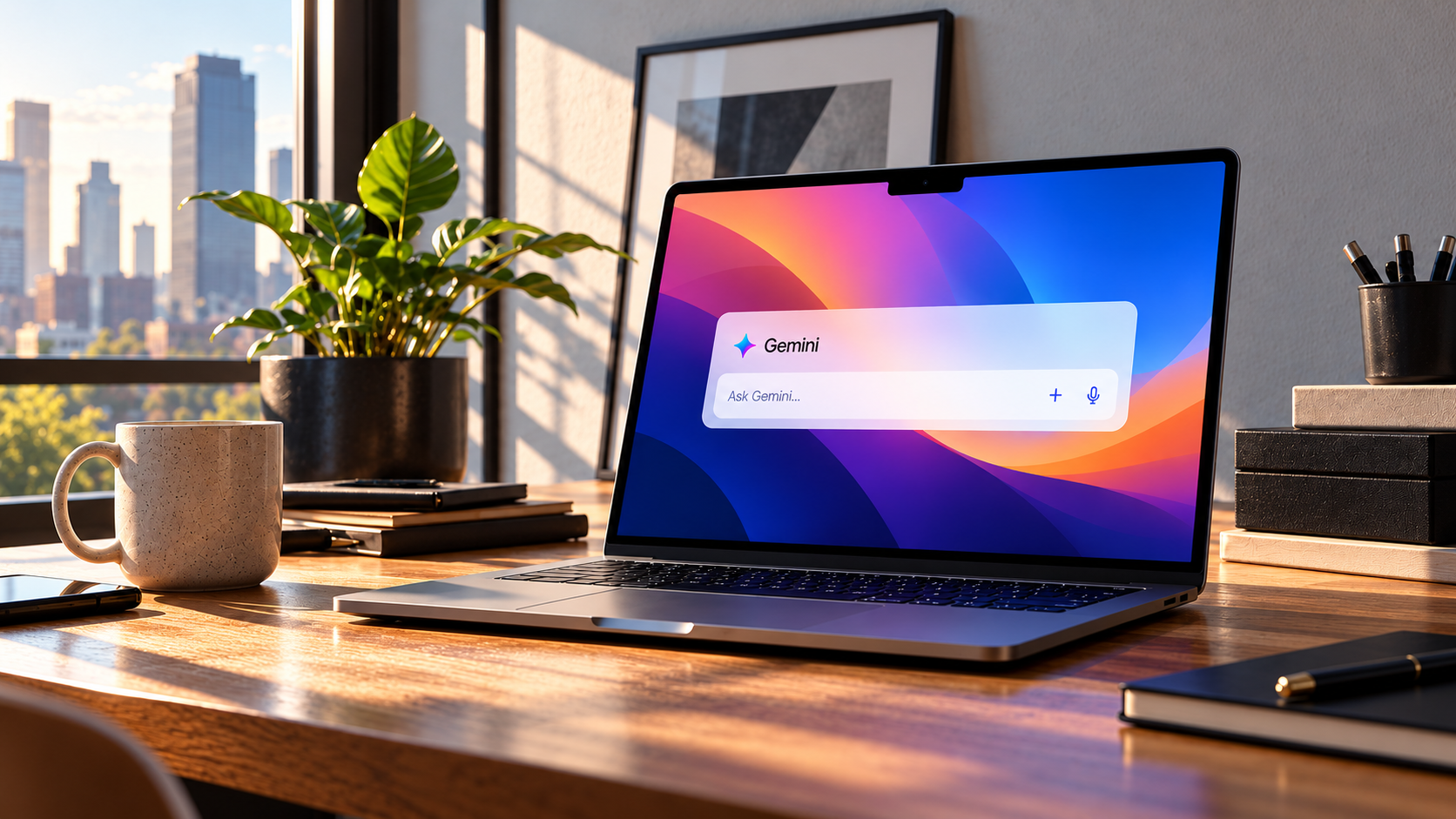 Gemini native Mac app working with desktop windows local files and connected apps