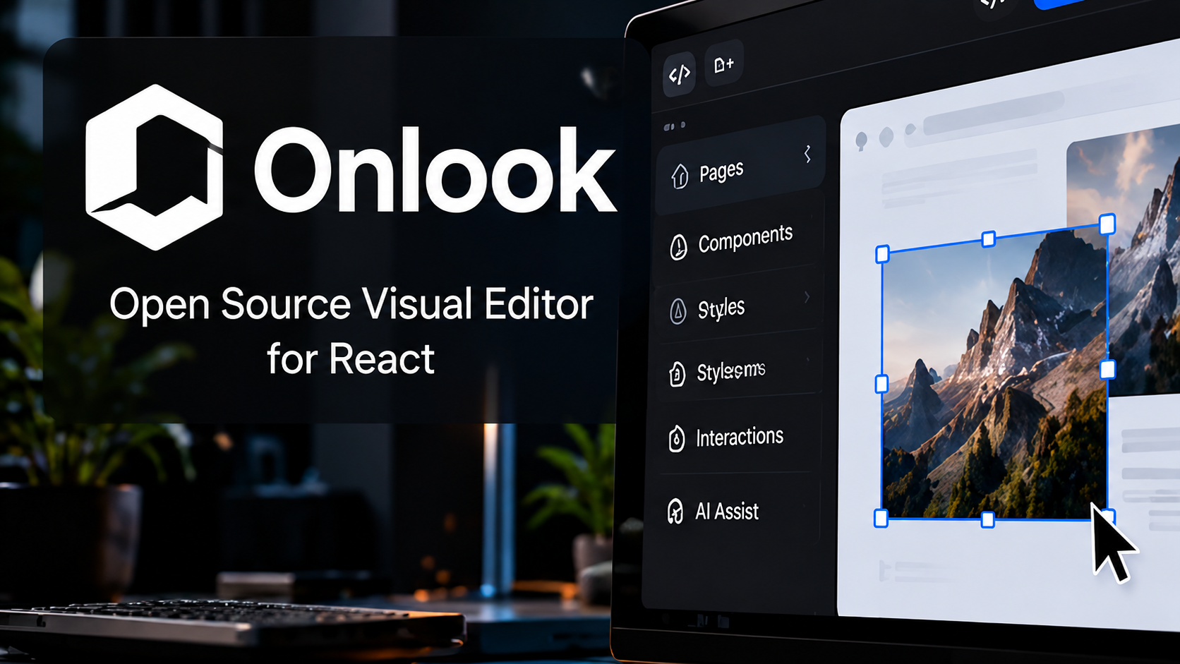 Onlook Lets Designers Edit Real React Code Visually - creative software news and workflow analysis